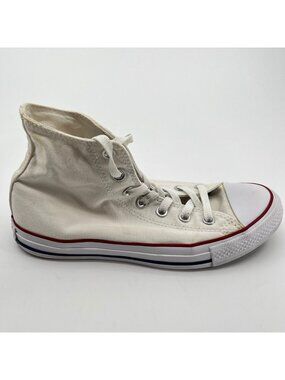 Converse Chuck Taylor All Star High Womens Size 8 White Athletic Shoes Sneakers